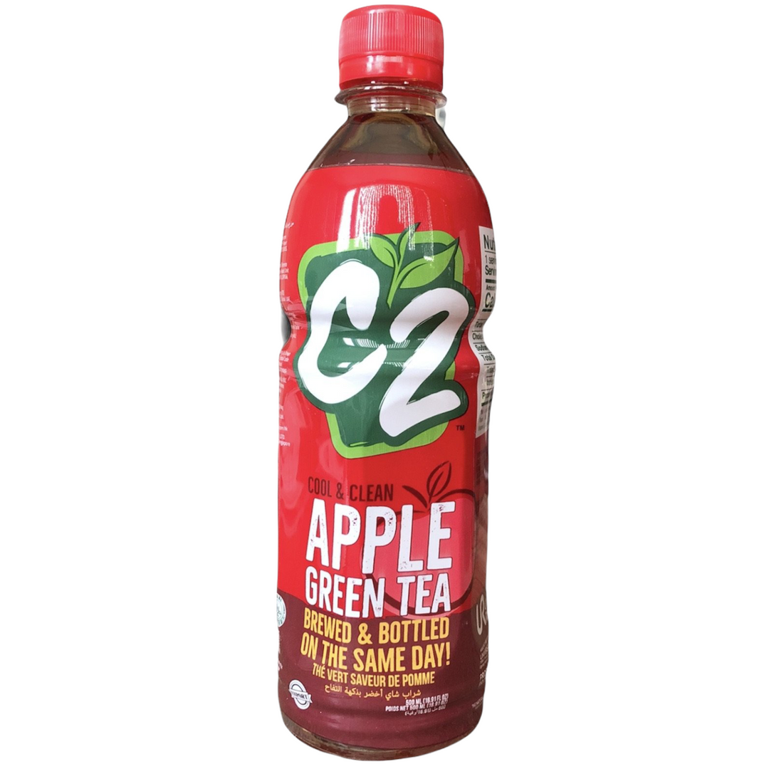 C2 - Cool & Clean Apple Green Tea 500 ML