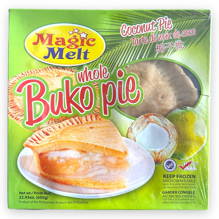 Magic Melt - Whole Buko Pie (Coconut Pie) 650 G