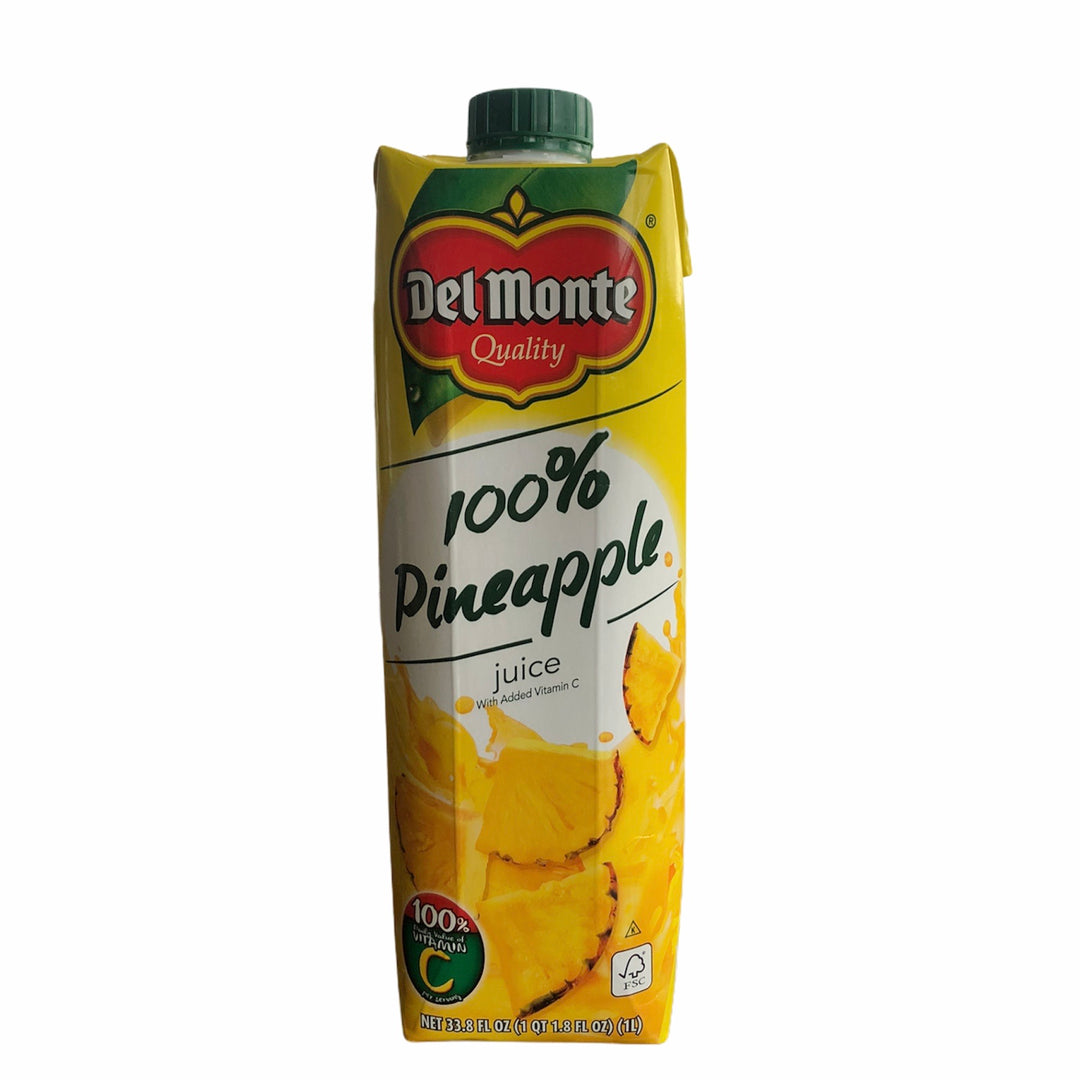 Del Monte - Pineapple Juice 100% w/ Vitamin C 1 L
