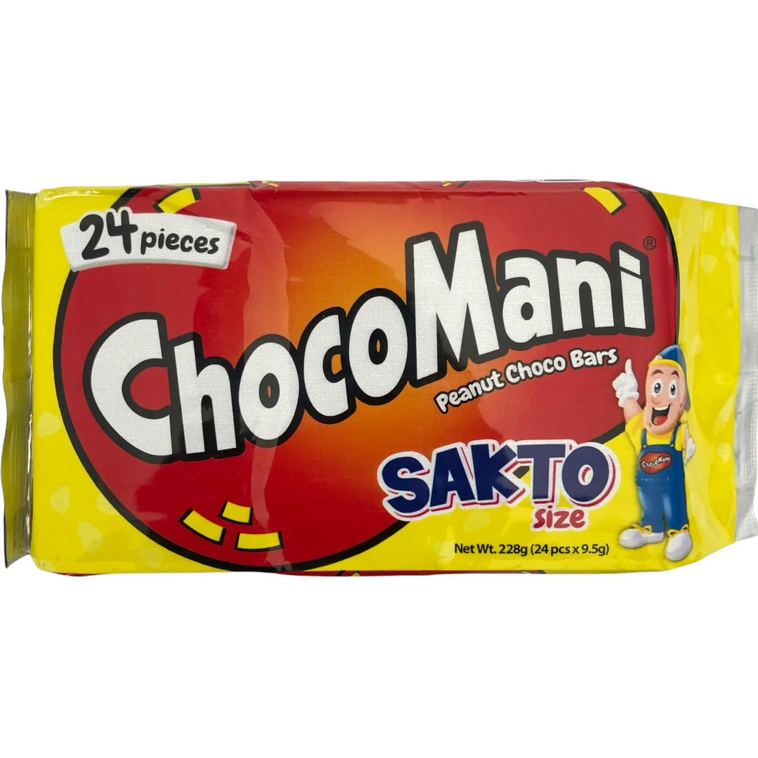 ChocoMani - Peanut Choco Bars Sakto Size 228 G