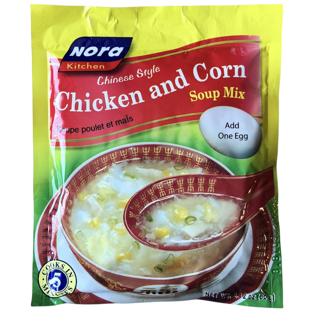 Nora Kitchen - Chinese Style Chicken & Corn Soup Mix 60 G