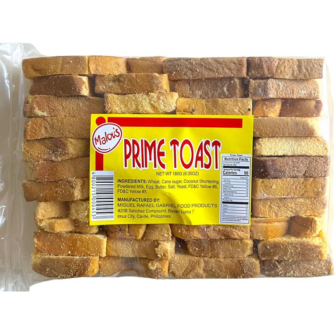 Malou’s - Prime Toast 180 G