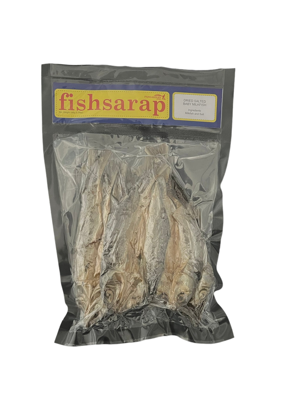 Pangasinan - Fishsarap - Dried Salted Baby Milkfish 5.29 oz