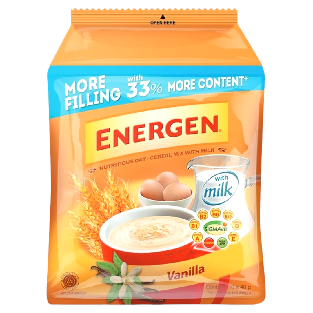 Energen - Oat Cereal Milk Drink Vanilla 40 G X 10