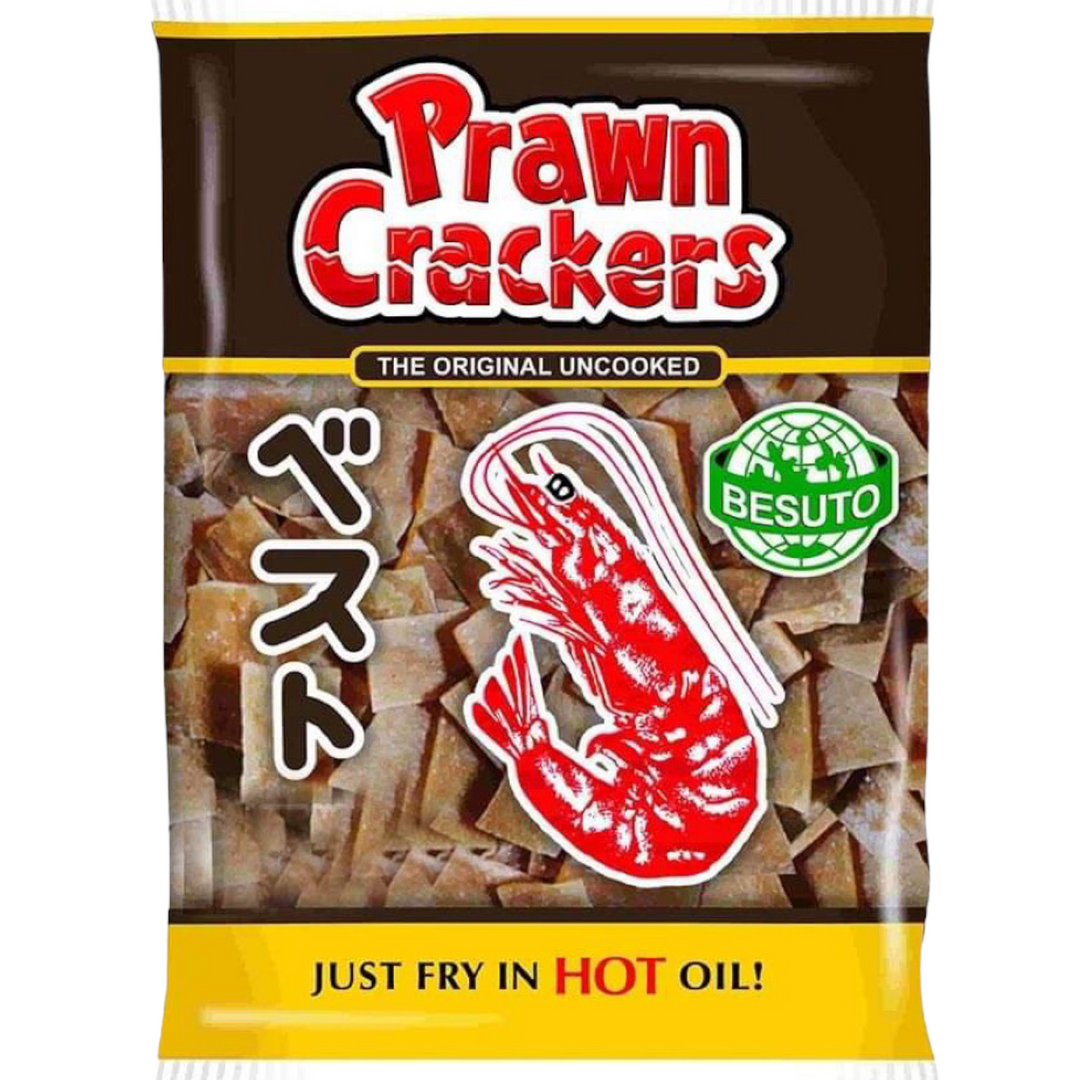 Prawn Crackers - The Original Uncooked Besuto 250 G