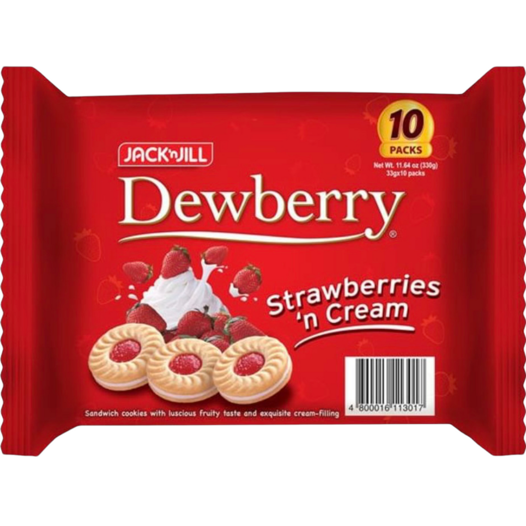 Jack ‘N Jill - Dewberry Strawberries ‘n Cream 10 Pack