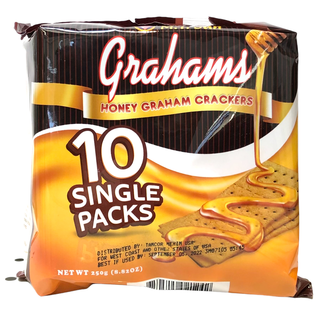 MY San - Grahams Honey Graham Crackers 25 G X 10 Pack