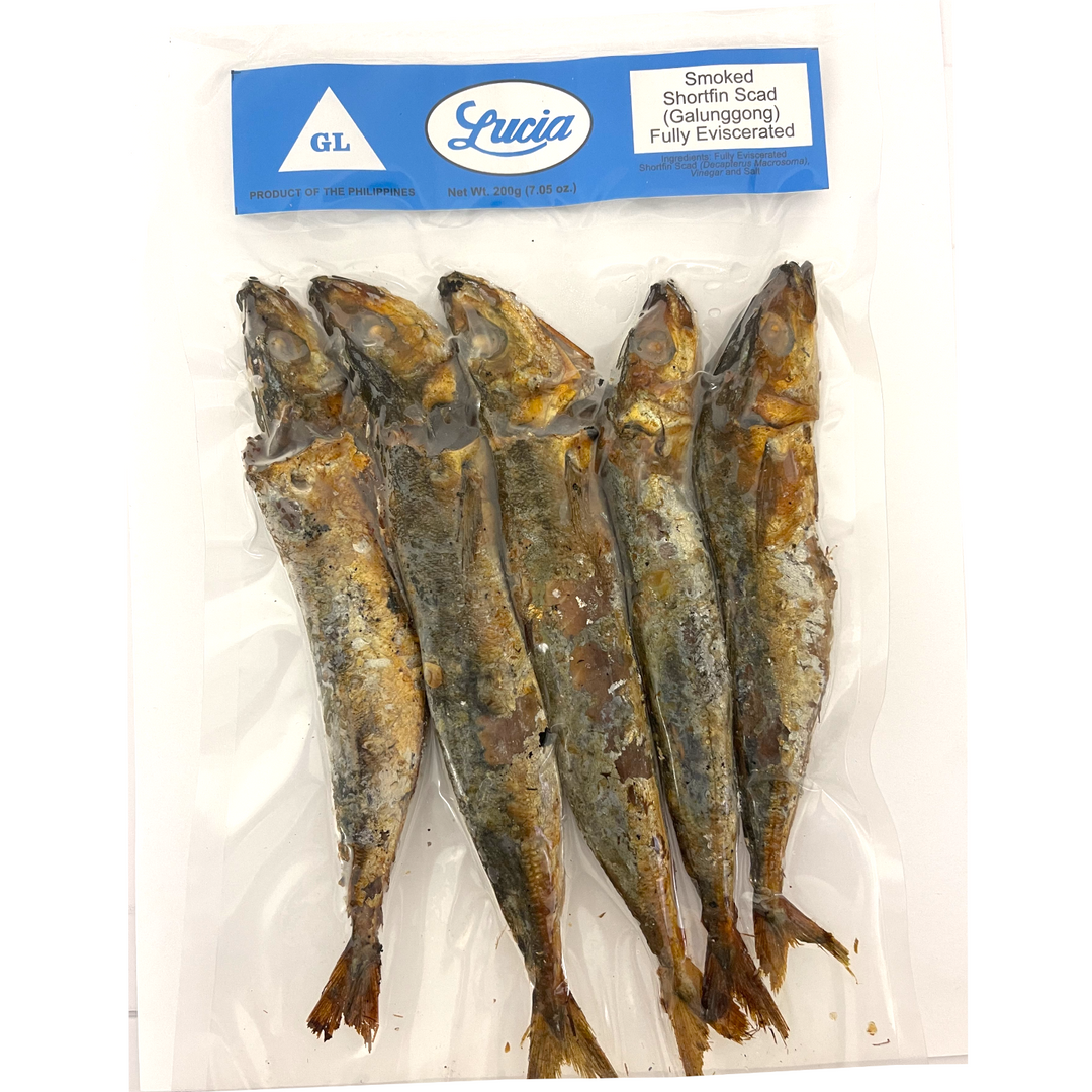 Lucia - Smoked Shortfin Scad (Galunggong) 200 G