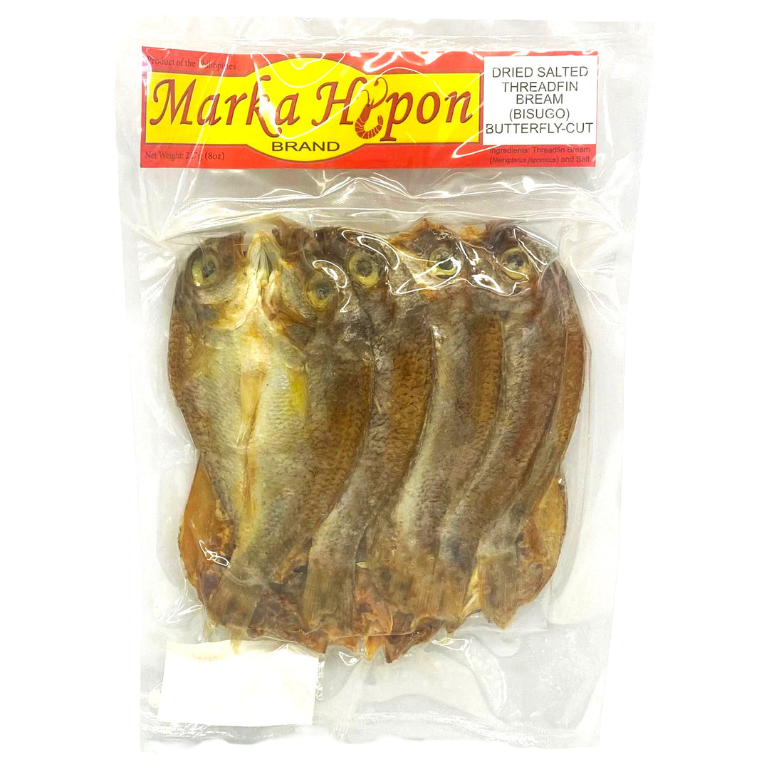 Marka Hipon - Dried Salted Threadfin Bream (Bisugo) 8 OZ