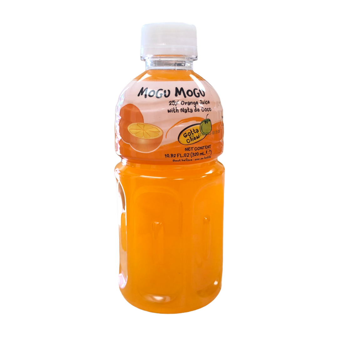 Mogu Mogu - Orange Juice w/ Nata de Coco 320 ML