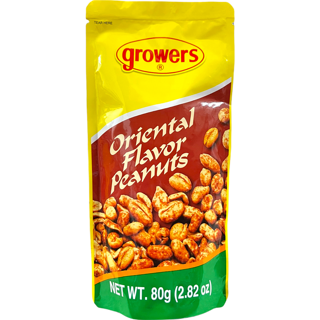Growers - Oriental Flavor Peanuts 80 G